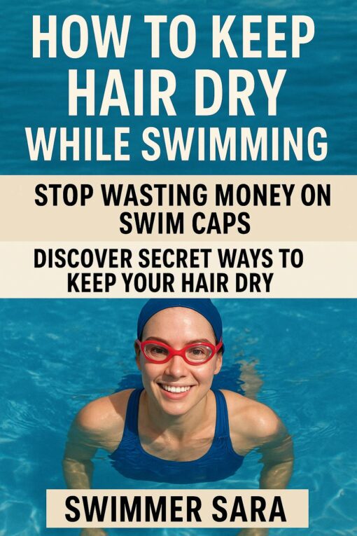 how to keep hair dry while swimming